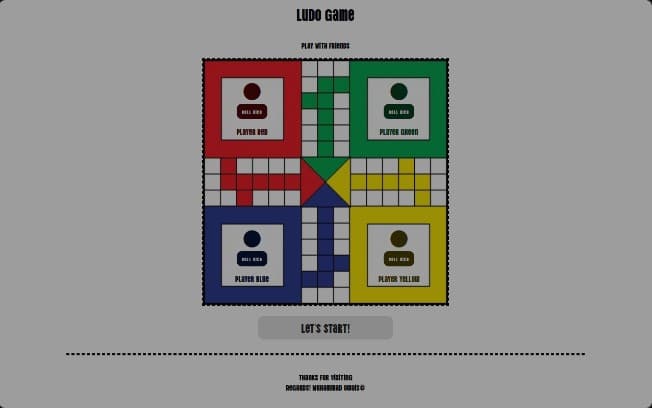 Ludo Game (Desktop)