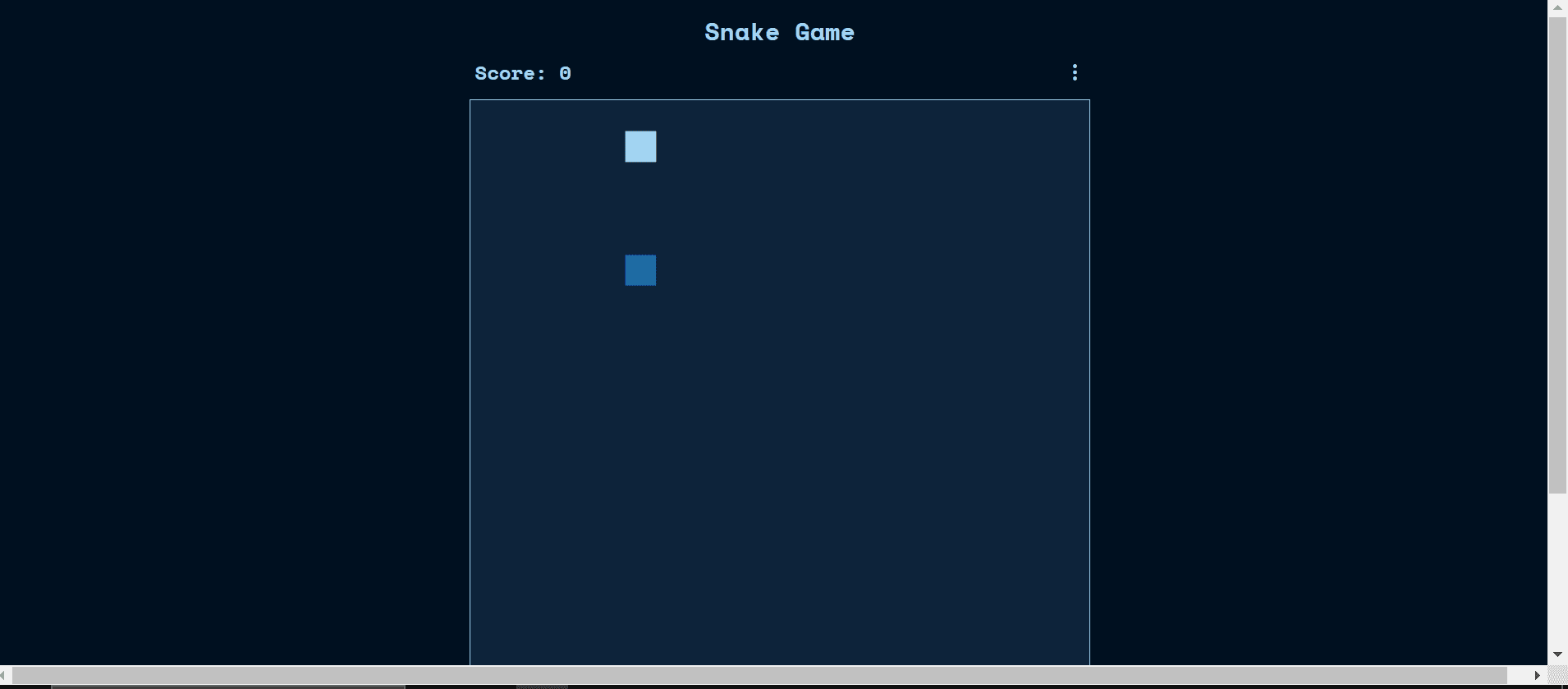 Snake Game (Desktop)